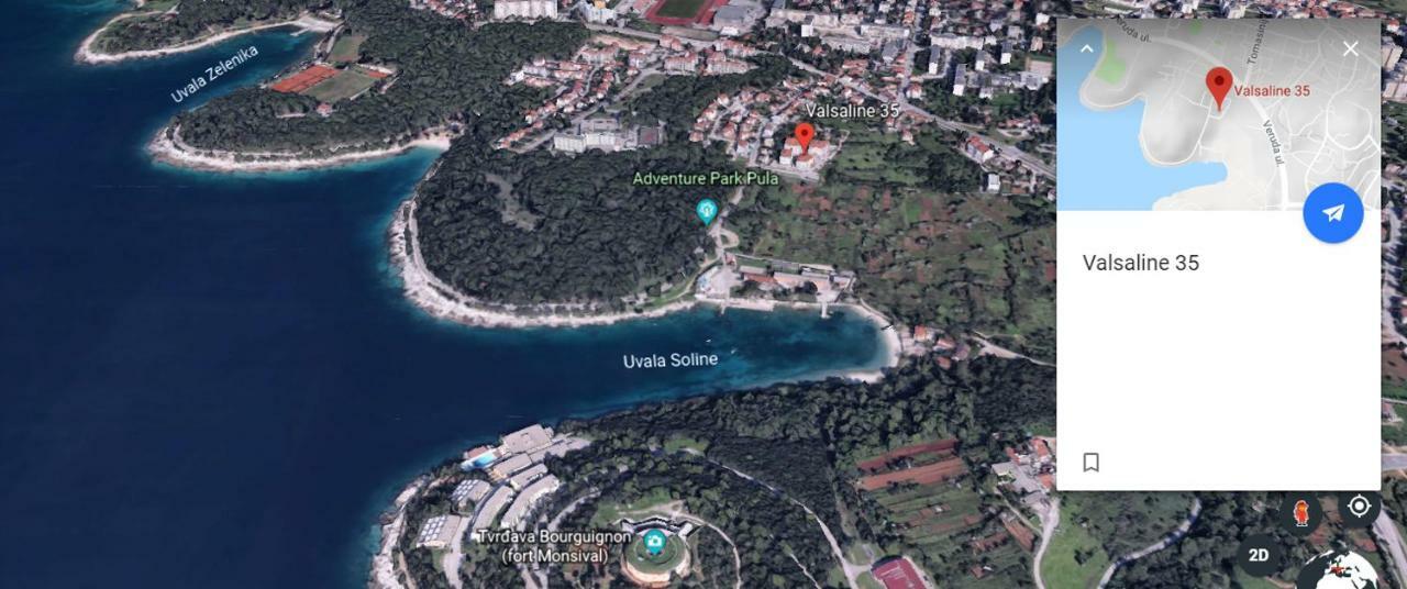 Olga'S Place-New Apartment 200 Mt From The Sea Pula Buitenkant foto